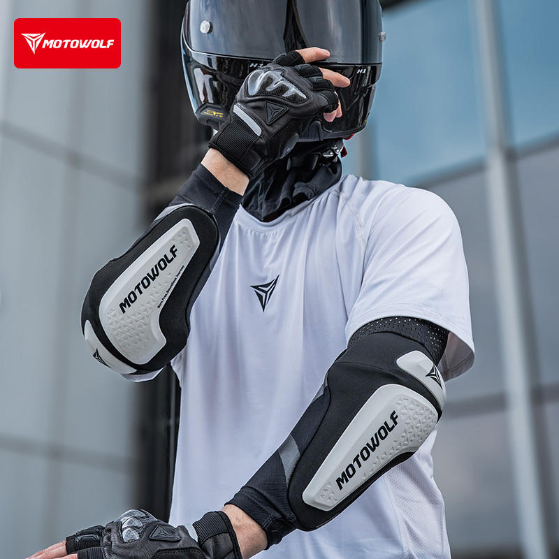 Mountain Biking Elbow Pads - واقيات كوع جديدة للدراجات النارية مرنة